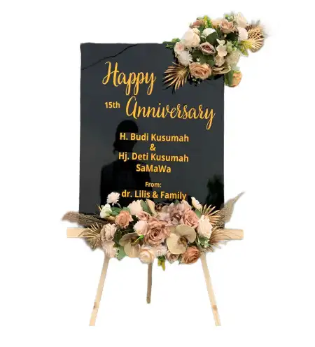 Papan Bunga Akrilik Cibedug Rongga