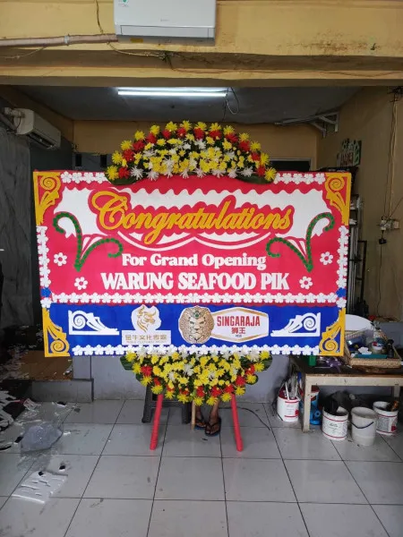 Papan Bunga Ucapan Selamat Cibedug Rongga